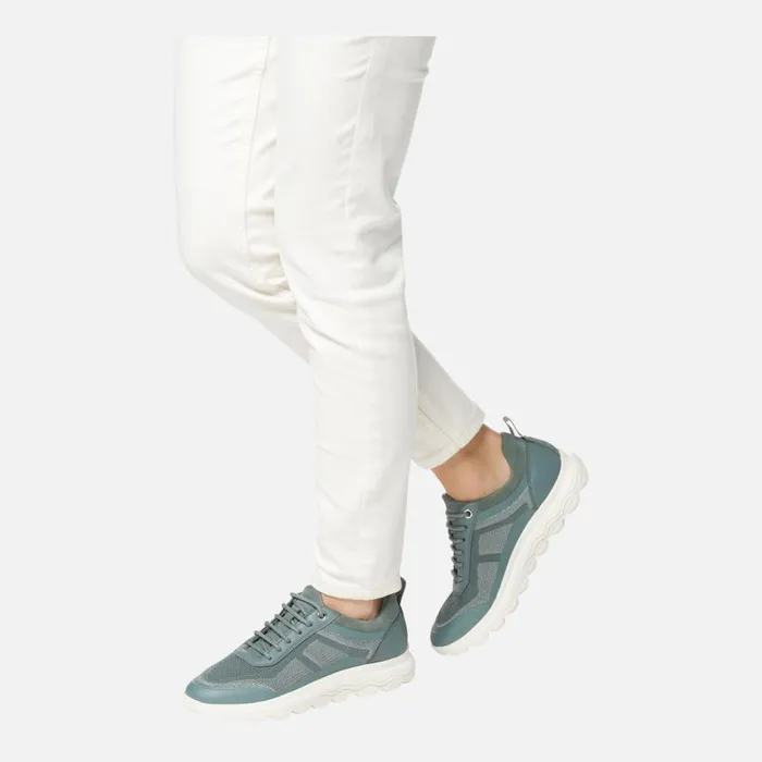 Geox Sneakers SPHERICA WOMAN Sage Low Top Sneakers Sage 8211 Woman