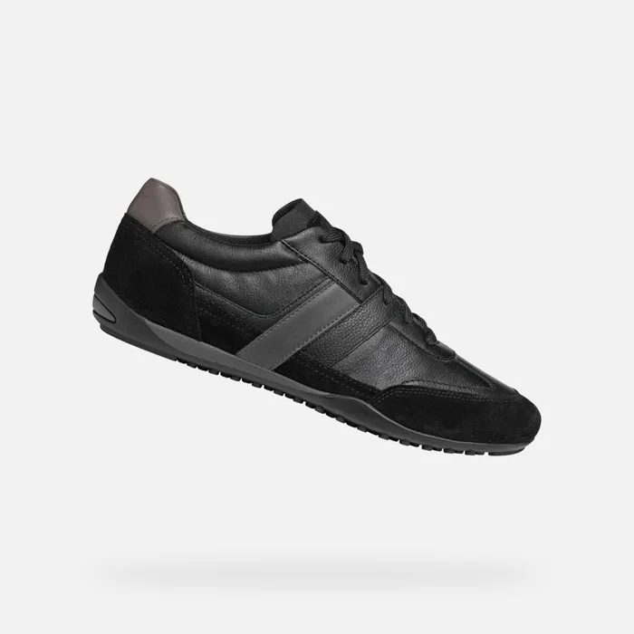 Geox Sneakers WELLS MAN Black Low Top Sneakers Black 8211 Man