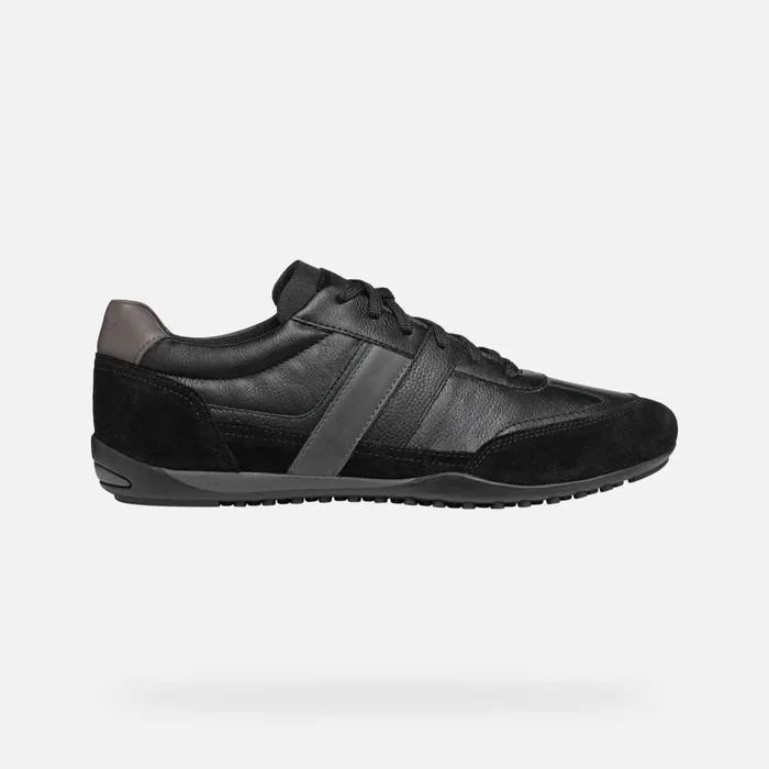 Geox Sneakers WELLS MAN Black Low Top Sneakers Black 8211 Man