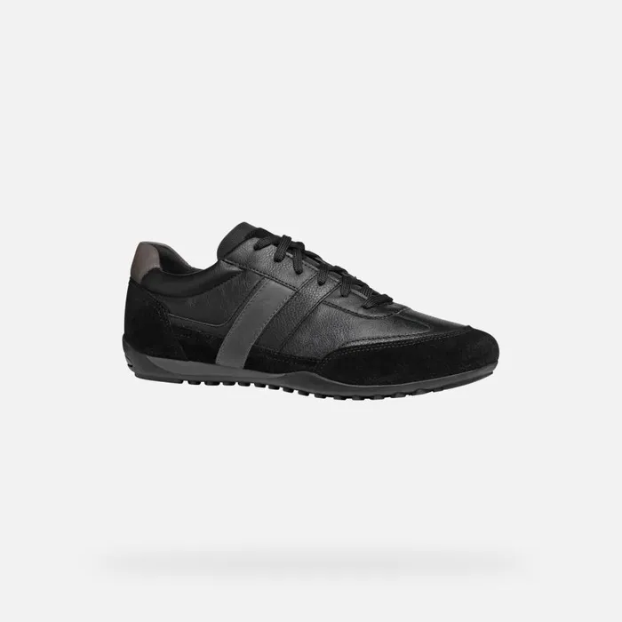 Geox Sneakers WELLS MAN Black Low Top Sneakers Black 8211 Man