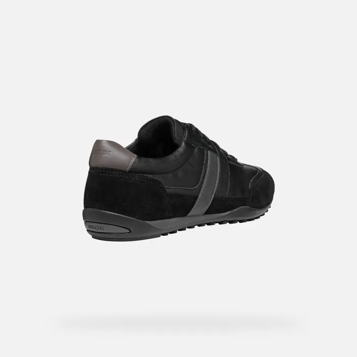 Geox Sneakers WELLS MAN Black Low Top Sneakers Black 8211 Man