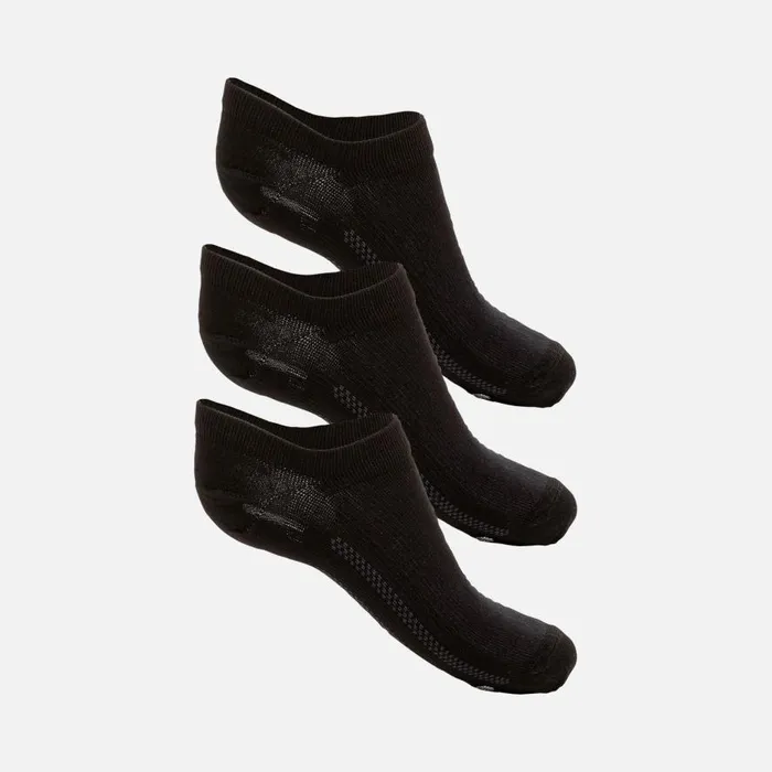 Geox Socks THREEPACK SOCKS WOMAN Black Short Socks Black 8211 Woman
