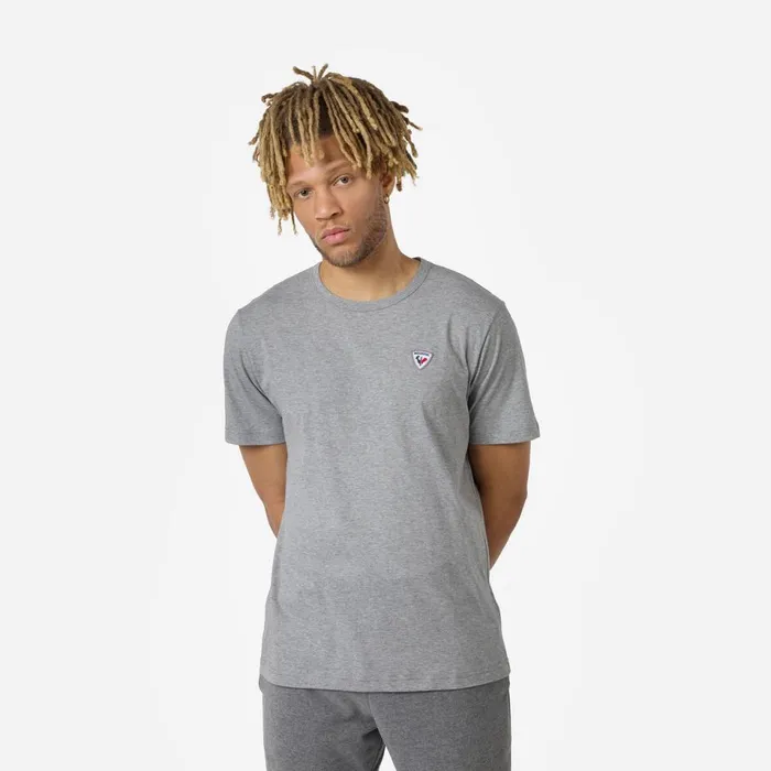 Herren Polos Und TShirts Rossignol Einfarbiges Logo HerrenTShirt Heathergrey280 Herren Polos Und TShirts Rossignol Einfarbiges Logo HerrenTShirt Heathergrey280