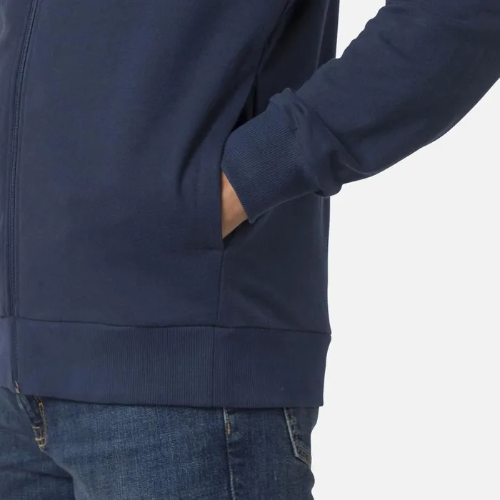 Herren Sweatshirts Und Pullover Rossignol Herrensweatshirt Mit Kapuze Logo Und Durchgehendem Reiverschluss Darknavy715