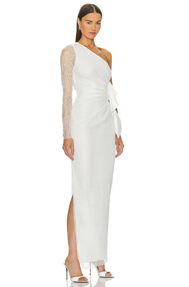 Hollyn Gown White Women Lovers and Friends Dresses