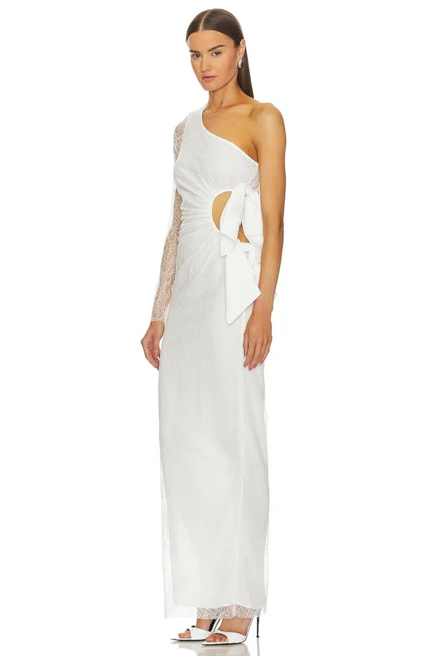 Hollyn Gown White Women Lovers and Friends Dresses