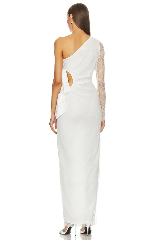 Hollyn Gown White Women Lovers and Friends Dresses
