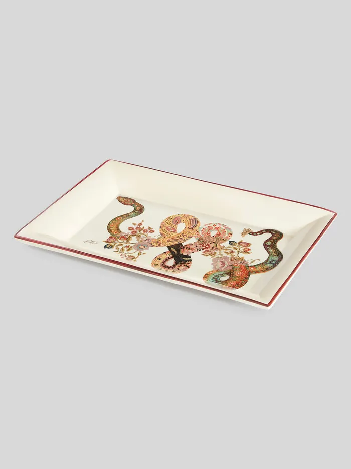 Home Rectangular Ceramic Tray Etro Home Accessories