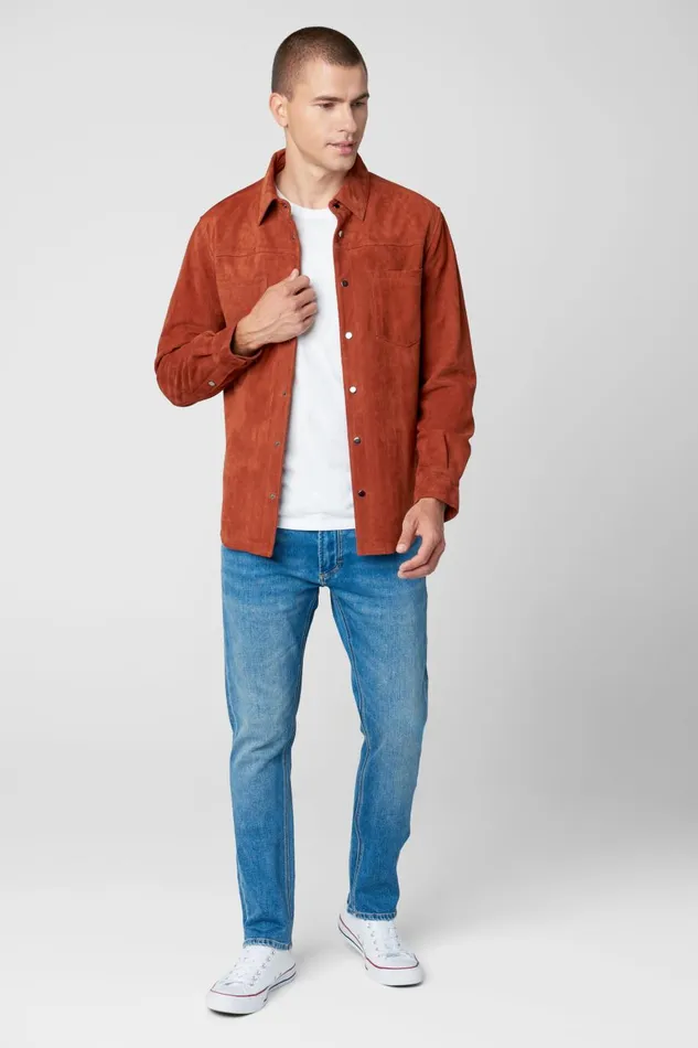 Jackets Men Blank Nyc The Gambler Shacket Jackets Men Blank Nyc The Gambler Shacket