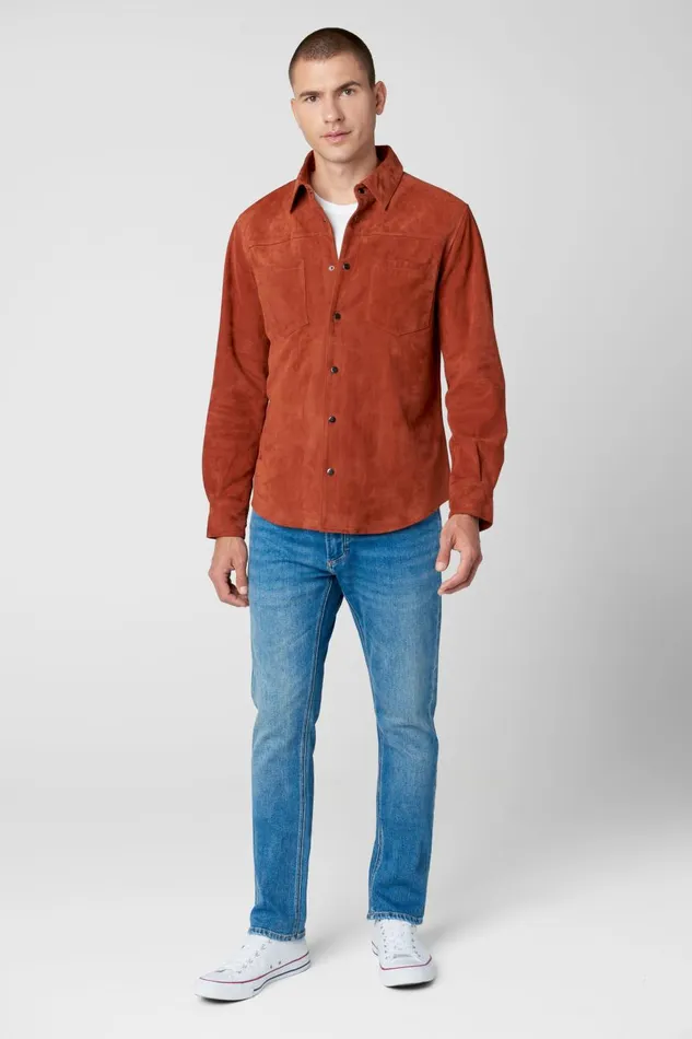 Jackets Men Blank Nyc The Gambler Shacket Jackets Men Blank Nyc The Gambler Shacket