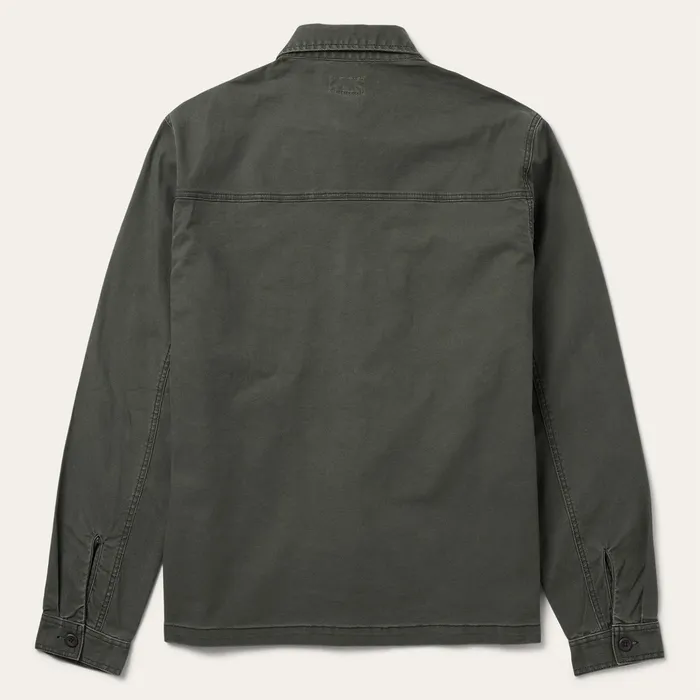 Jackets Men Stetson Stretch Canvas JacShirt Green