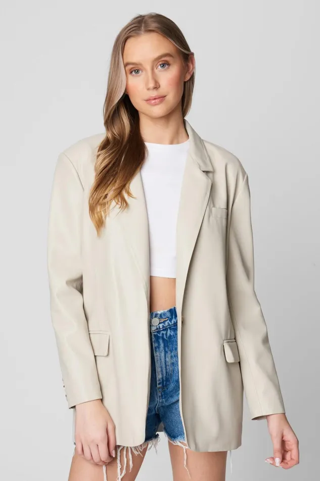 Jackets Women Blank Nyc Bare Essential Jacket