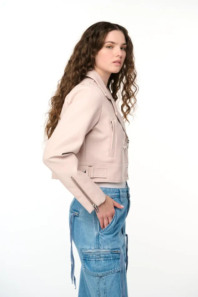Jackets Women Blank Nyc Mauve Chalk Jacket Jackets Women Blank Nyc Mauve Chalk Jacket