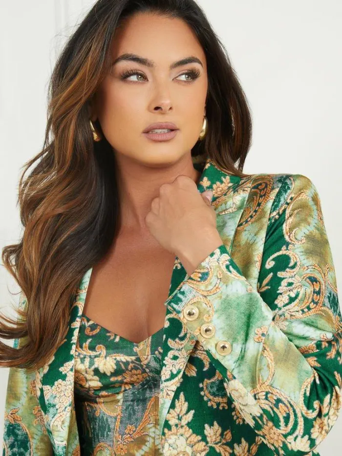 Jackets Women Marciano Gloria Blazer Heirloom Print Jackets Women Marciano Gloria Blazer Heirloom Print