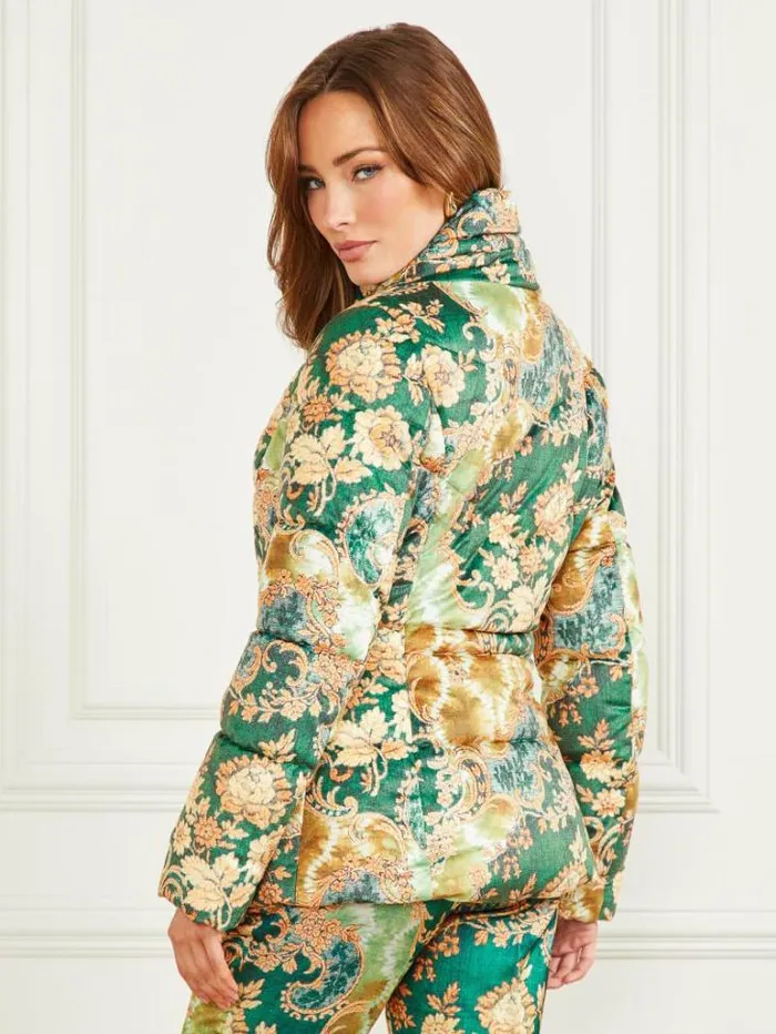 Jackets Women Marciano Katrin Puffer Jacket Heirloom Print Jackets Women Marciano Katrin Puffer Jacket Heirloom Print