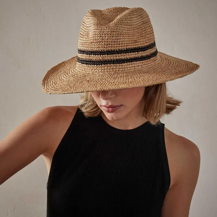 James Perse Hats Sedona Rancher Jute 8211 Women