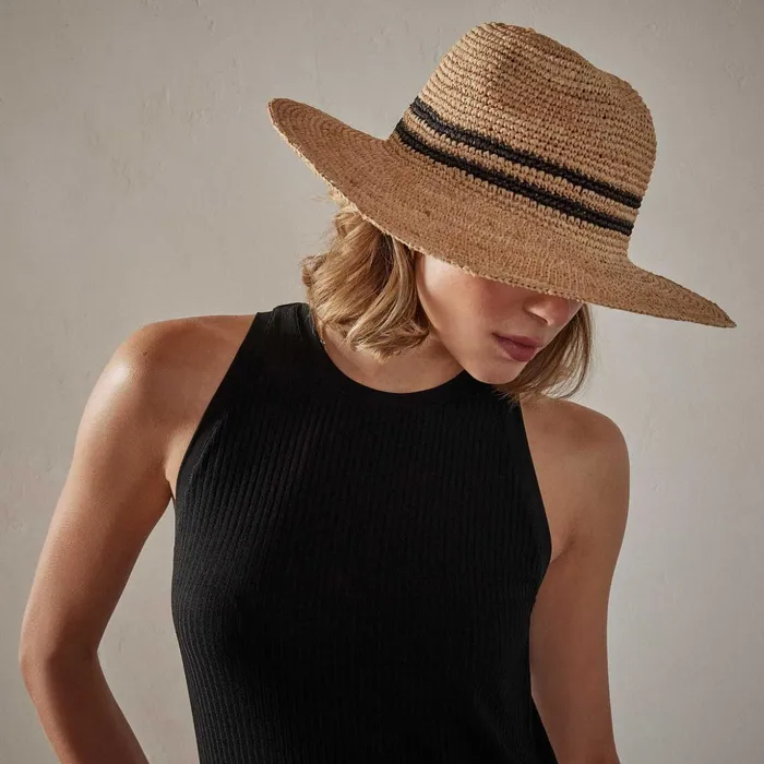 James Perse Hats Sedona Rancher Jute 8211 Women