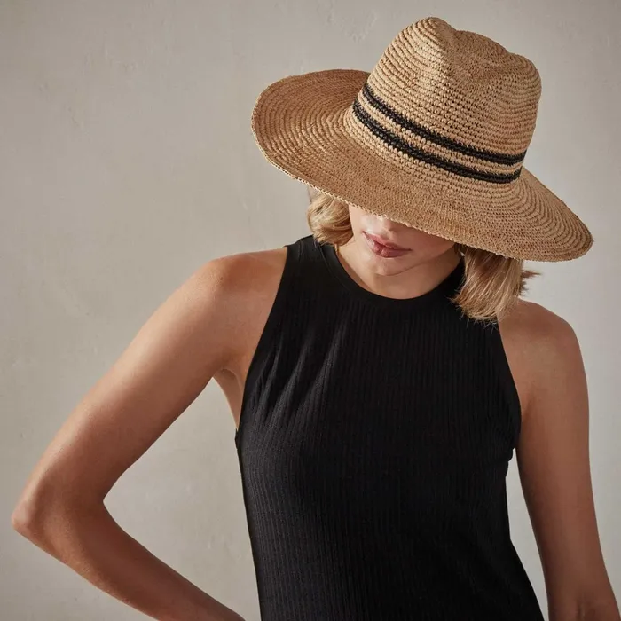 James Perse Hats Sedona Rancher Jute 8211 Women