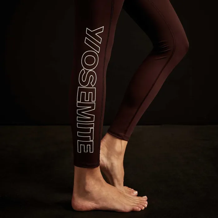 James Perse Performance Bottoms Graphic Legging Dusty Purplewhite 8211 Women