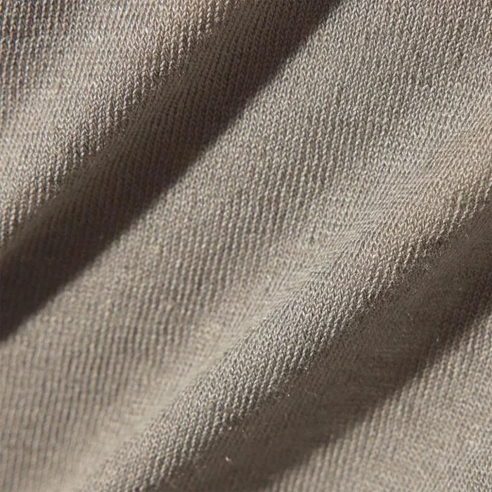 James Perse Sweaters Linen Blend Zip Up Silver Greywhite 8211 Men