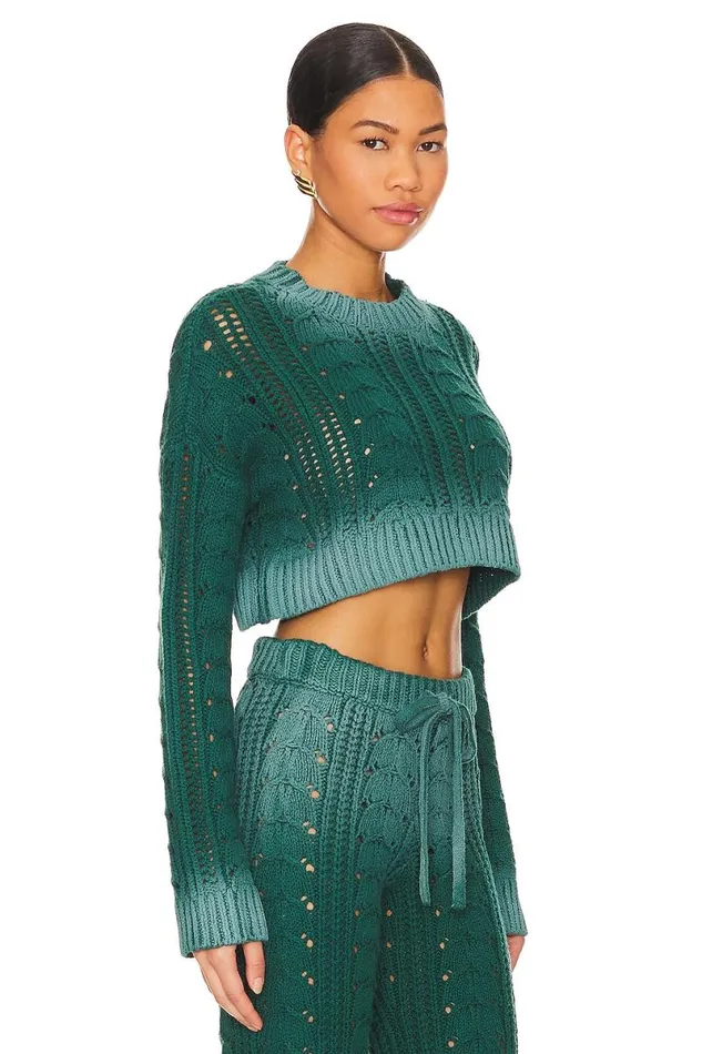 Jelissa Ombre Sweater Green Ombre Women Lovers and Friends Sweaters and Knits