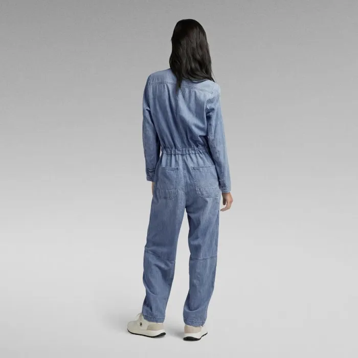 Jumpsuits Women GStar RAW Denim Jumpsuit Long Sleeve Medium Aged