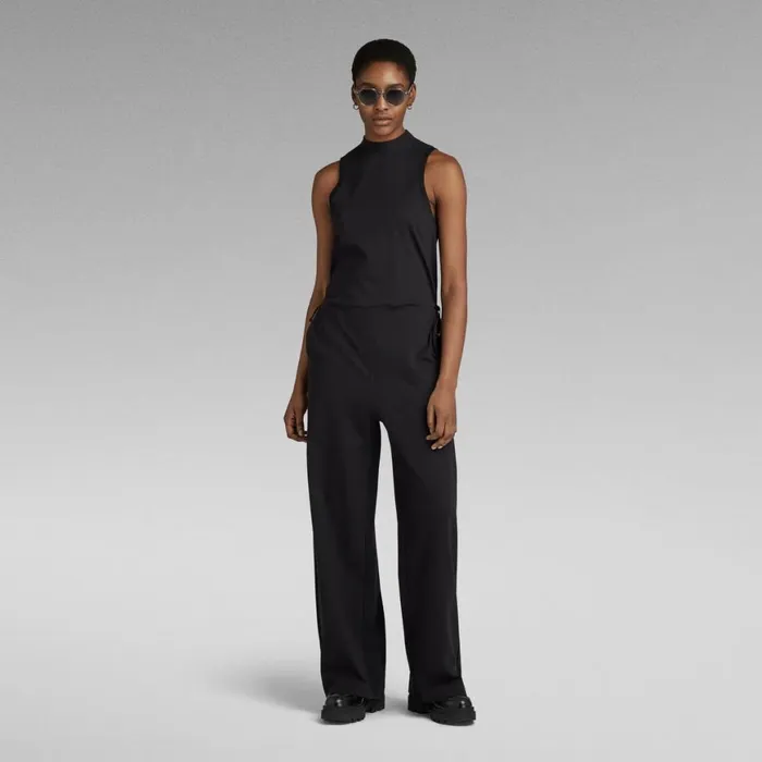 Jumpsuits Women GStar RAW Open Back Jumpsuit Dark Black