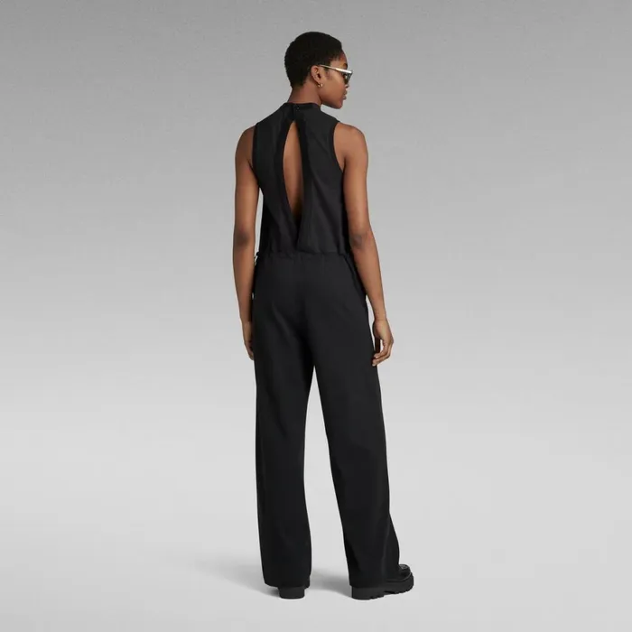 Jumpsuits Women GStar RAW Open Back Jumpsuit Dark Black