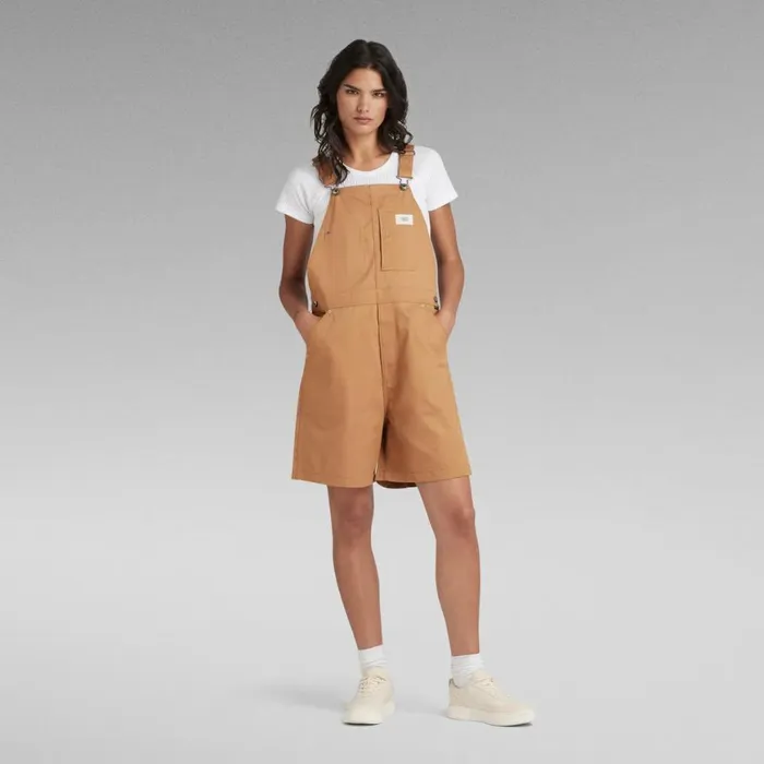 Jumpsuits Women GStar RAW Short Dungaree Chipmunk