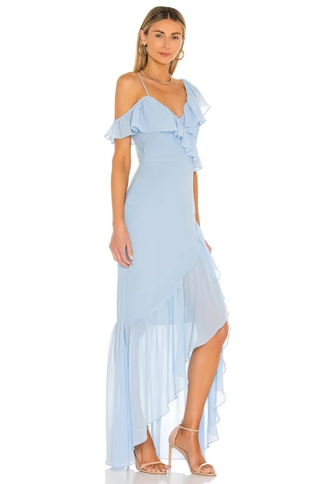Karen Maxi Dress Baby Blue Women Lovers and Friends Dresses