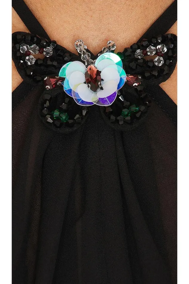 Kelsey Butterfly Top Black Women Lovers and Friends Tops
