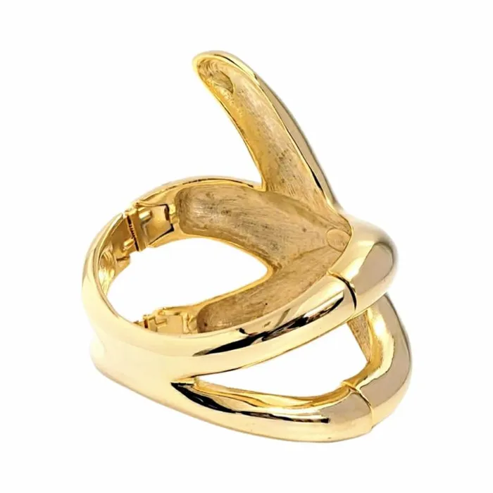 Kenneth Jay Lane Metallic Finish Bracelets Women Vintage Polished Gold Starfish Bracelet Kenneth Jay Lane Metallic Finish Bracelets Women Vintage Polished Gold Starfish Bracelet