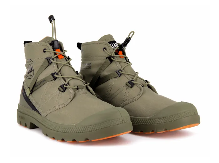 Kids Boots PALLADIUM PAMPA TRAVEL LITE WATERPROOF Dune Kids Boots PALLADIUM PAMPA TRAVEL LITE WATERPROOF Dune