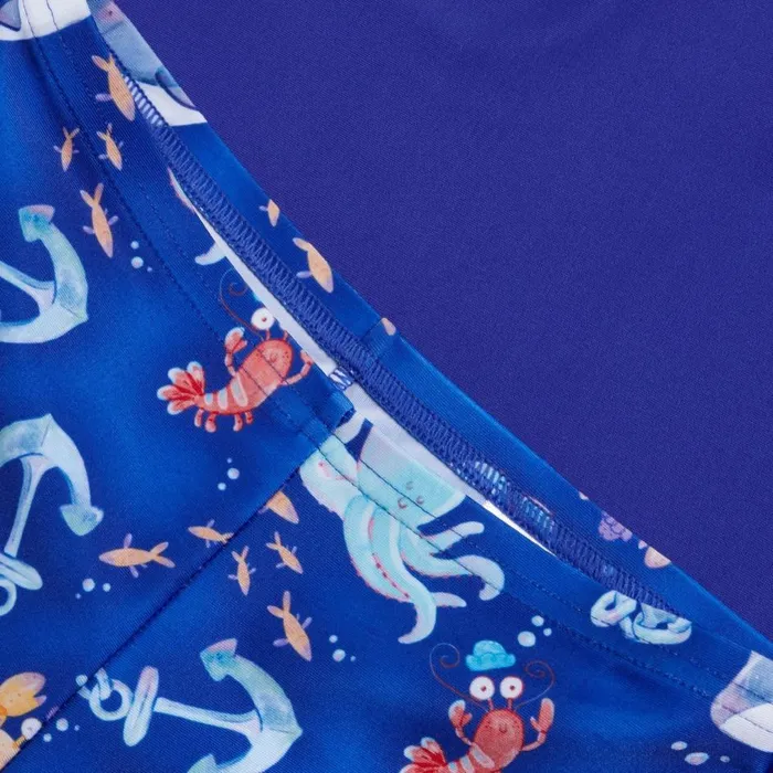 Kids Boy039s Rash Vests Speedo Boys039 Digital Short Sleeve Rash Top Blue