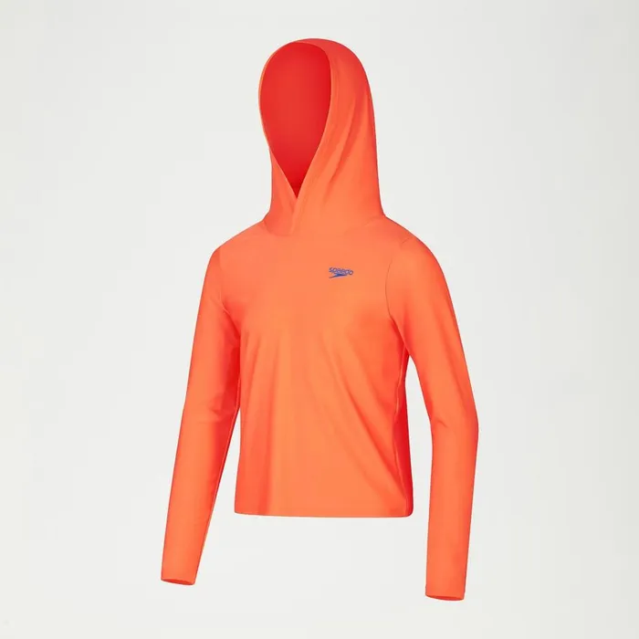 Kids Boy039s Rash Vests Speedo Junior Unisex Hooded Long Sleeve Rash Top OrangeBlue Kids Boy039s Rash Vests Speedo Junior Unisex Hooded Long Sleeve Rash Top OrangeBlue