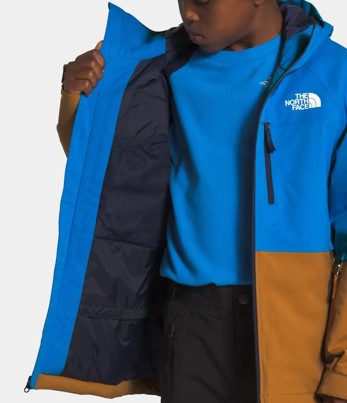 Kids Chakado Insulated Jacket Clear Lake Blue The North Face Jackets and Vests