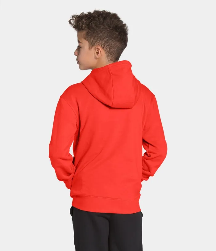 Kids Essential Pullover Hoodie Flare Orange The North Face Tops