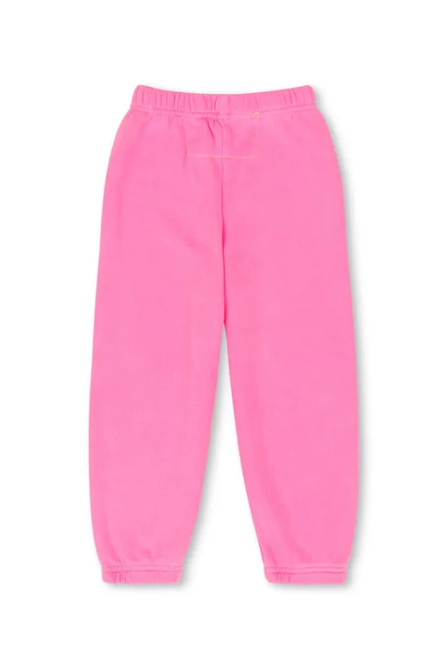 Kids Sweatpants Aviator Nation Logo Sweatpants 8211 Neon Pink