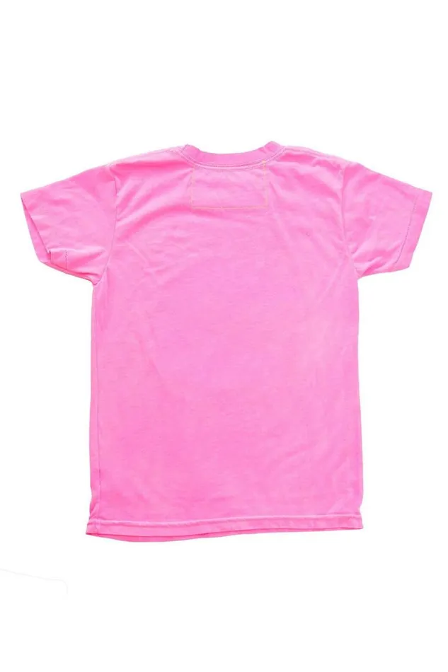 Kids Tees Aviator Nation San Francisco Crew Tee 8211 Neon Pink