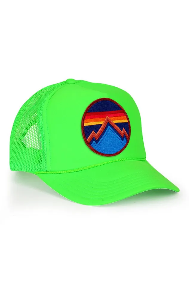 Kids Trucker Hats Aviator Nation All Seasons Circle 8211 Vintage Foam Trucker