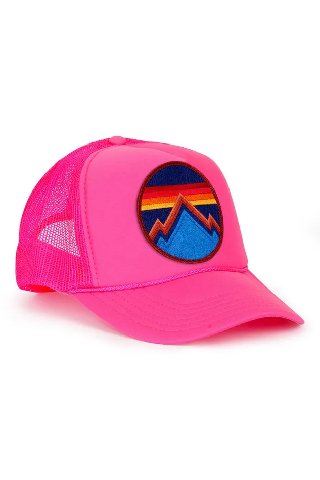 Kids Trucker Hats Aviator Nation All Seasons Circle 8211 Vintage Foam Trucker