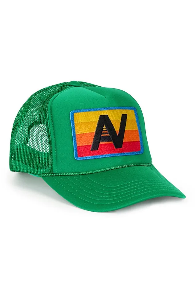 Kids Trucker Hats Aviator Nation Logo Rainbow 8211 Vintage Trucker Hat