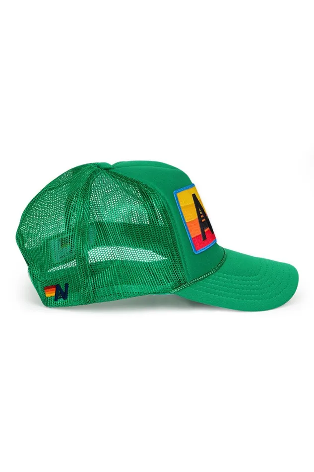 Kids Trucker Hats Aviator Nation Logo Rainbow 8211 Vintage Trucker Hat