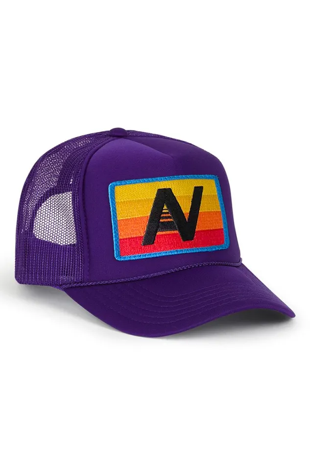 Kids Trucker Hats Aviator Nation Logo Rainbow 8211 Vintage Trucker Hat