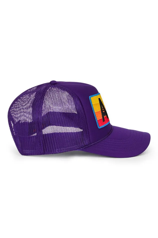 Kids Trucker Hats Aviator Nation Logo Rainbow 8211 Vintage Trucker Hat