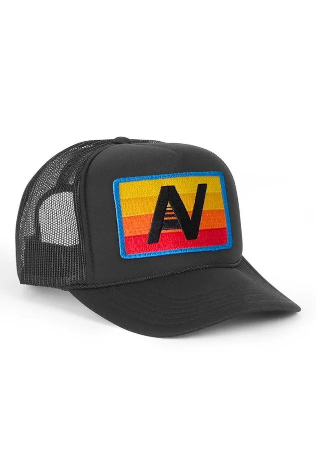 Kids Trucker Hats Aviator Nation Logo Rainbow 8211 Vintage Trucker Hat