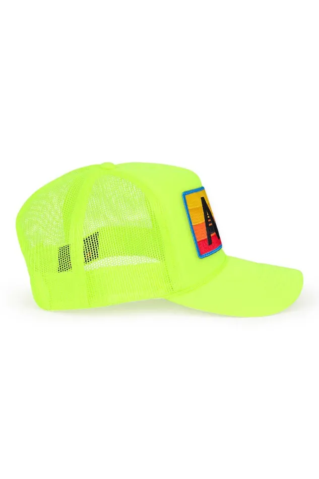 Kids Trucker Hats Aviator Nation Logo Rainbow 8211 Vintage Trucker Hat
