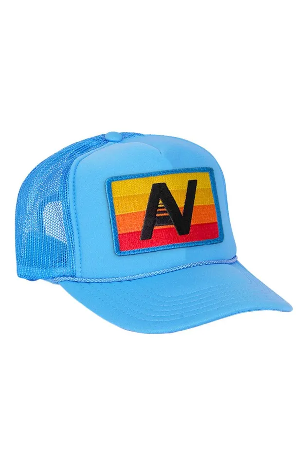 Kids Trucker Hats Aviator Nation Logo Rainbow 8211 Vintage Trucker Hat