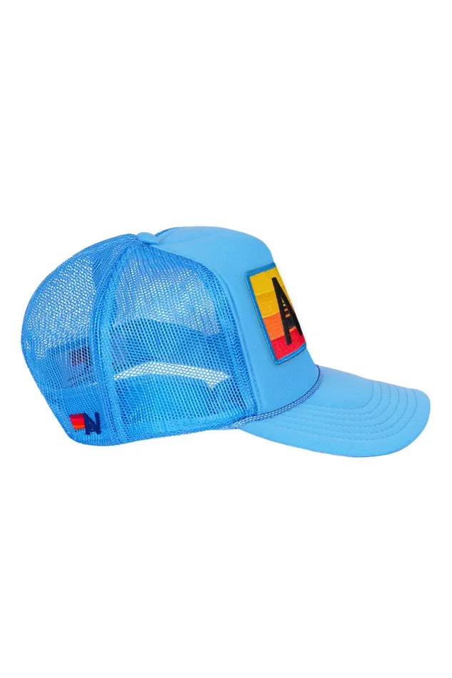 Kids Trucker Hats Aviator Nation Logo Rainbow 8211 Vintage Trucker Hat