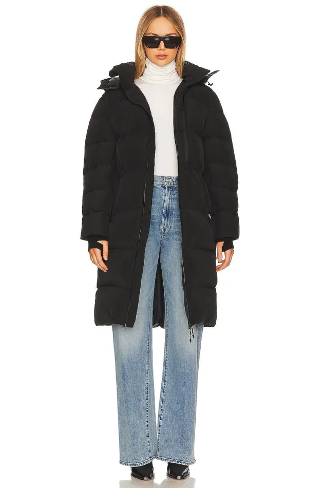 Kyler Puffer Coat Black Women Lovers and Friends Activewear
